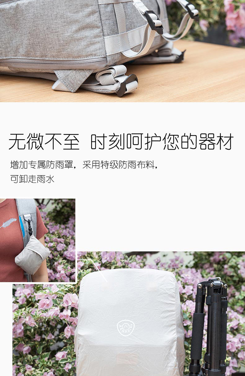 máy ảnh SLR đàn ông vai túi ba lô và phụ nữ có công suất lớn cầm tay đơn vi túi máy ảnh Canon Nikon canvas ngoài trời - Phụ kiện máy ảnh kỹ thuật số túi đeo chéo máy ảnh