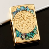 zippo Zhibao Ligher Zippo Onuine Limited Shell Love Love Sea Kerosene Wind -Resher