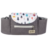 Коляска для машины, вместительная и большая сумка для хранения, подвесной органайзер, детская коробочка для хранения для выхода на улицу с аксессуарами