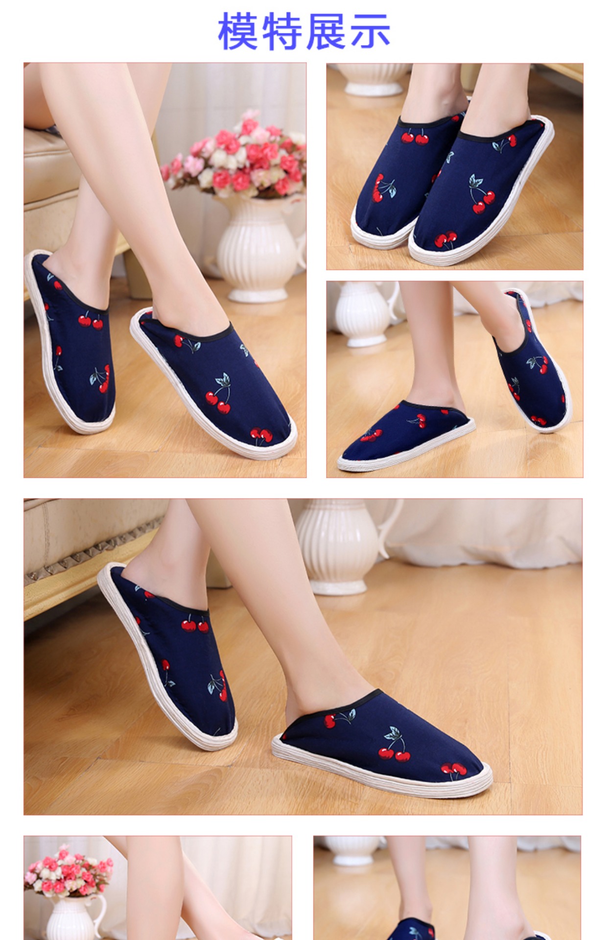 Dép đi trong phòng ngủ mùa xuân và mùa thu dép crocs nữ