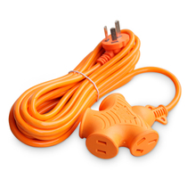 Home Lengthened Wire Socket Extension Cord Patch Board Anti-Fall Rain Protection Plugboard Electric Car Charging Pure Copper Insert