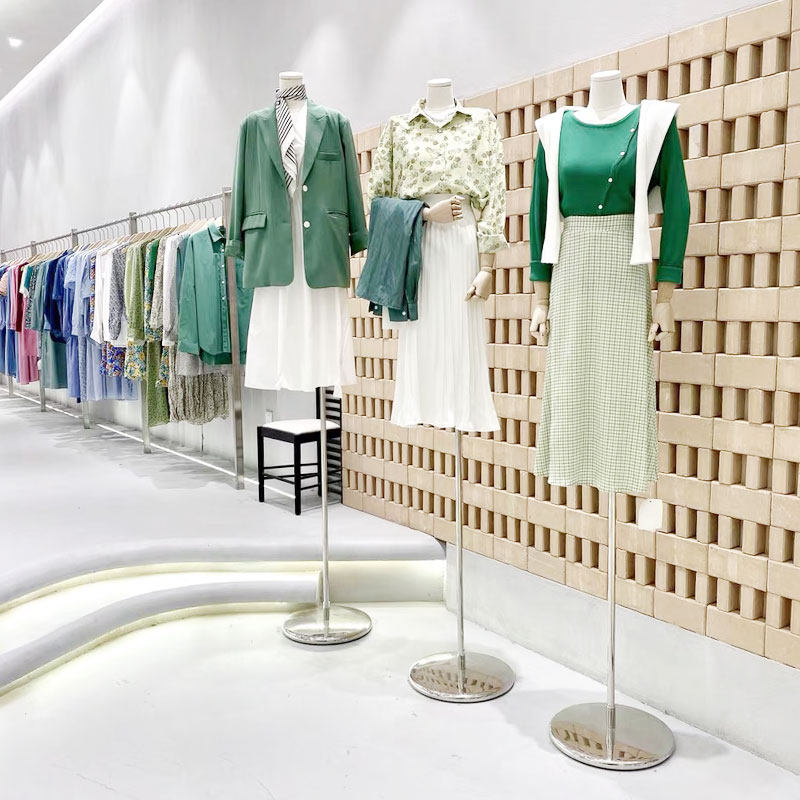 Women's clothing shop models props female half-body clothes display wedding dress human model shelf
