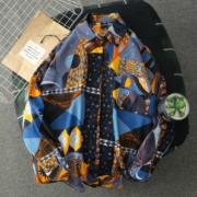 Một bức tranh trà và dầu bóng gió ukiyo-e hình bóng 18ss mùa xuân và mùa hè