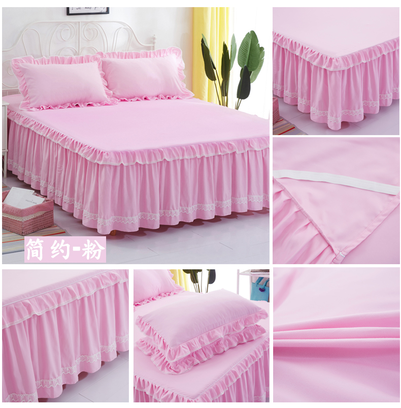 Hàn quốc giường váy Simmons giường bìa mảnh duy nhất 1.8 m 1.5 2.0 m non-slip cover bìa tấm ga trải giường giường mùa hè