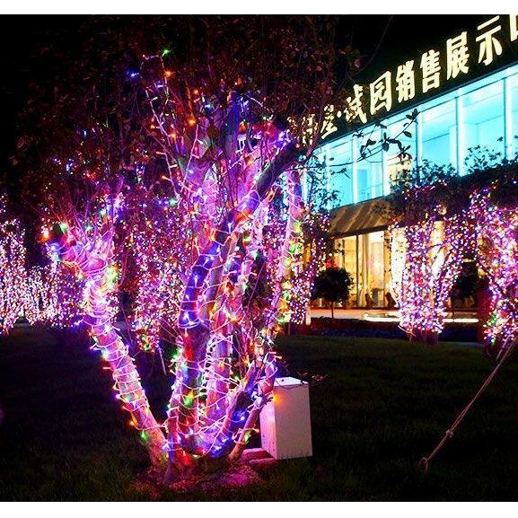 24V太阳能彩灯串:点亮夜晚,满天星般璀璨的户外装饰新宠!-装饰灯-淘宝百科网