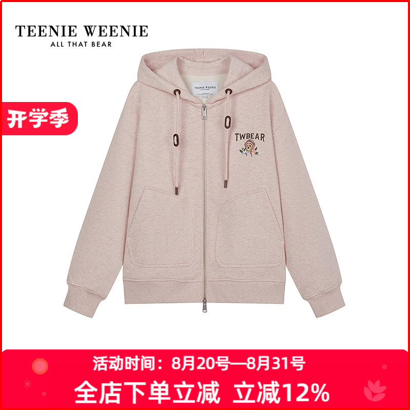 Teenieweenie Bear Women's Winter Casual Casual Hooded Sweatshirt Jacket Women's Ttmz254Vc2A Teenieweenie Bear Women's Winter Casual Casual Hooded Sweatshirt Jacket Women's Ttmz254Vc2A