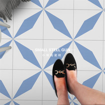 Nordic blue geometric tiles 300x300 kitchen bathroom floor tiles balcony wall tiles living room bathroom tiles