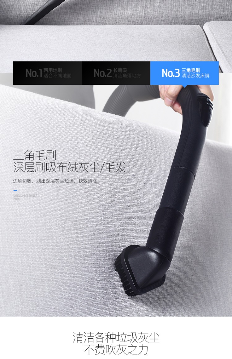 robot hút bụi center Delma ngang máy hút bụi gia đình nhỏ cầm tay nhỏ im lặng mạnh mẽ khử mùi thảm công suất cao - Máy hút bụi robot dj35
