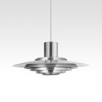 Nordic chandelier modern simple bar dining hall lamp aluminum multi-layer lamp designer style creative flying saucer chandelier chandelier