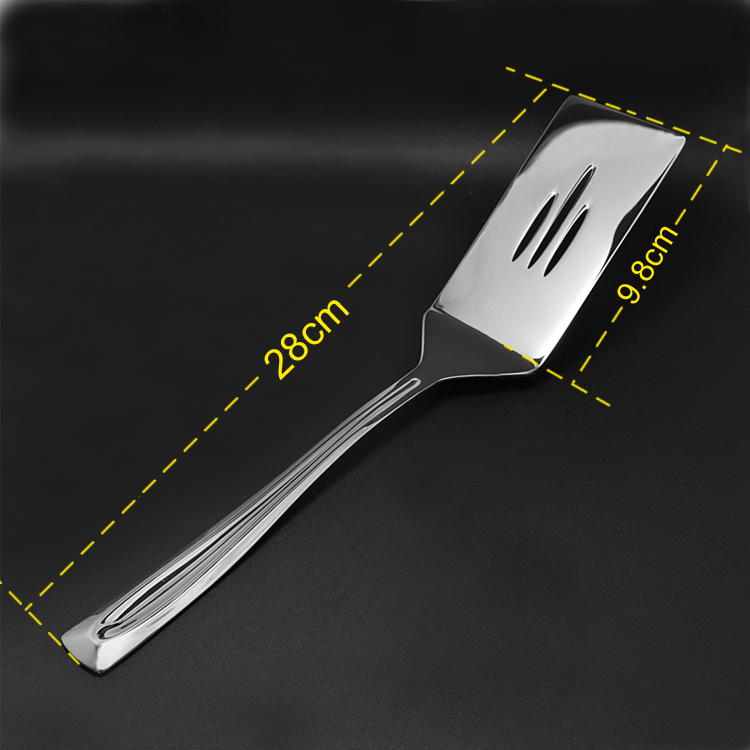 Đồ dùng nhà bếp bằng thép không gỉ xẻng phẳng xẻng xẻng xẻng xẻng bánh kếp teppanyaki - Phòng bếp kệ để dao