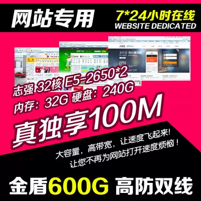 100m exclusive server rental financial securities futures stock video live system resources large bandwidth download