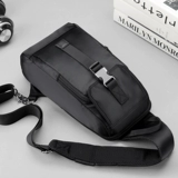 Нагрудная сумка, сумка через плечо, небольшая сумка, рюкзак, сумка на одно плечо, в корейском стиле, ткань оксфорд