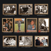 Chairman Like a great man portrait hanging painting Mao Grandfather Mural Wall Painting Office Living Room Xuan Guan Decoration Painting Solid Wood Photo Frame