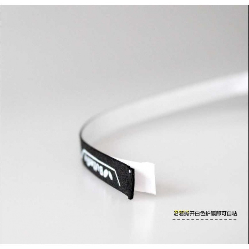 Widening and thickening Stica table tennis patron edge Protection strip REACH width 1CM length 41cm