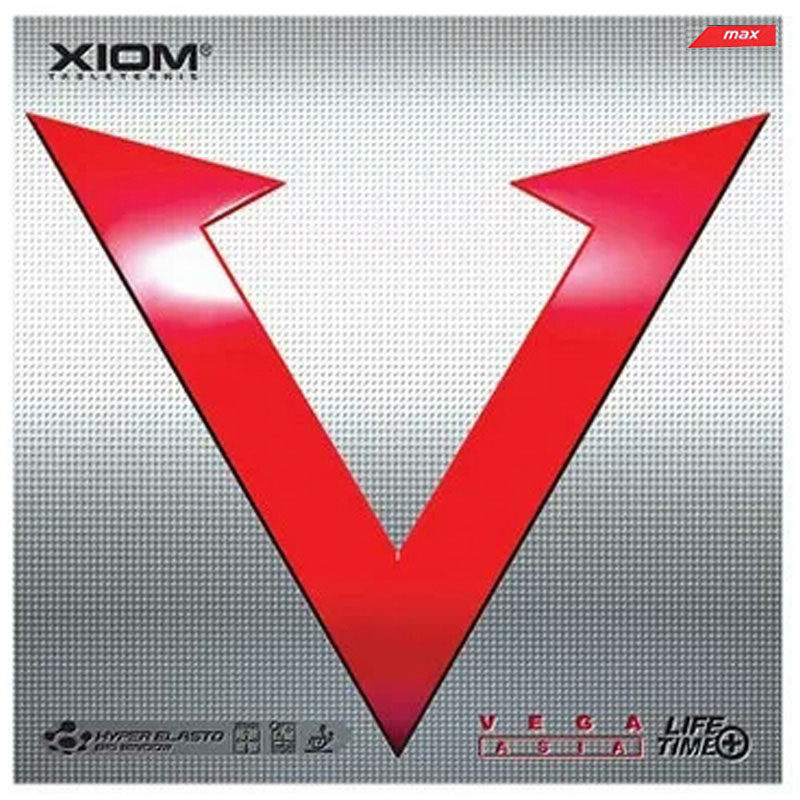 XIOM Arrogance Red V Meritocratic Speed Ping Pong Rubber Racket Anti-Gum Rubber 79-009
