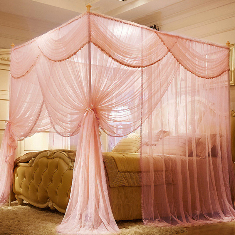 Bona Beauty Home Bed Nets 1 8m Bed Double Home 1 5 2 m Bed Three Doors Palace Wind Landing Encryption Thickened