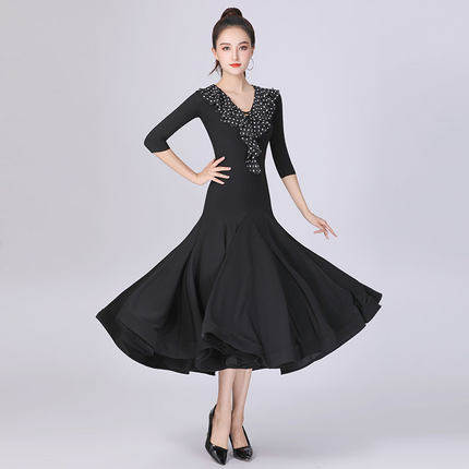 Brand Dampolo New Summer Dancewoman Modern Dance Dress National Standard Dress Competition Performance Friendship Dance Dress