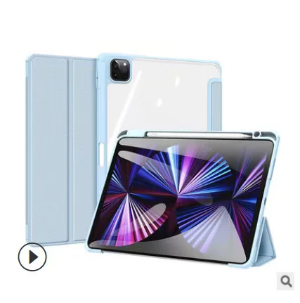 Защитный чехол для iPad Pro 2021 11-дюйма DD, прозрачный воздухоспас, с отделением под стилус, чехол-оболочка