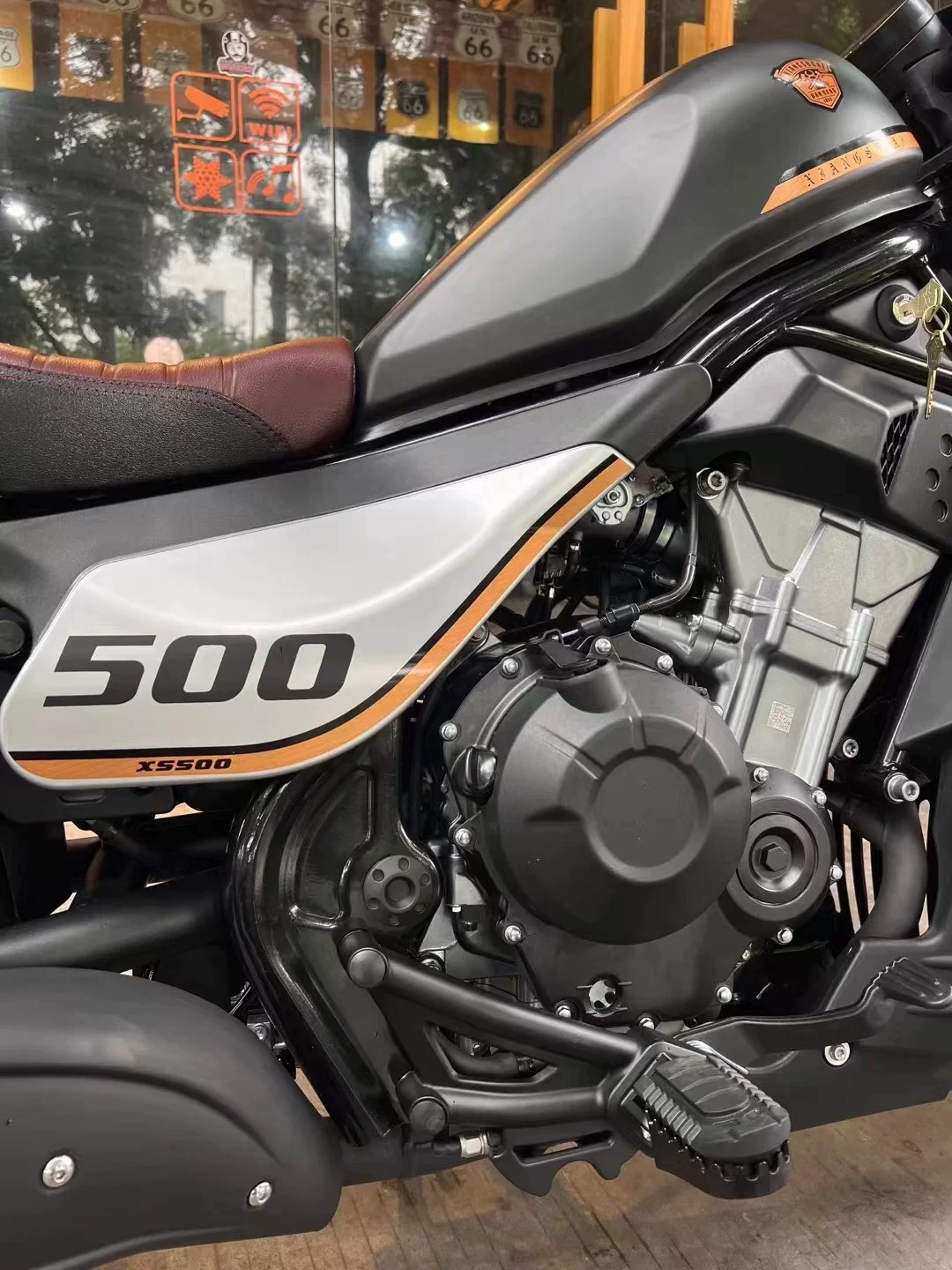 СЯК Ссяншуй Тяжёлая техника Каньюн 500cc круиз Принц Мотоцикл cm300 скользящий сцепление мотоцикл целиком