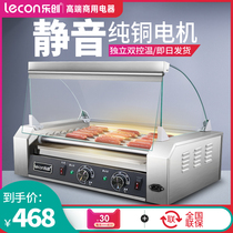 Lechuang roast sausage machine sausage hot dog Machine commercial automatic Taiwan stainless steel 5 7 9 11 tube ham sausage machine