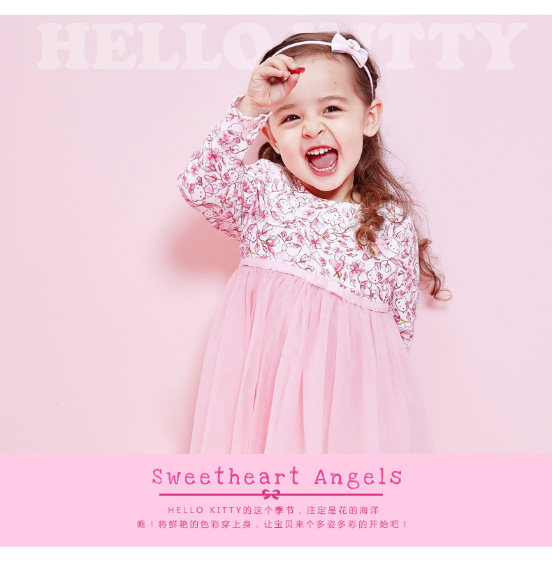 Robes pour fille HELLO KITTY - Ref 2045914 Image 10