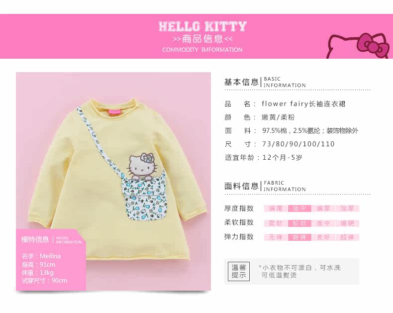 Robe enfant HELLO KITTY - Ref 2045165 Image 8