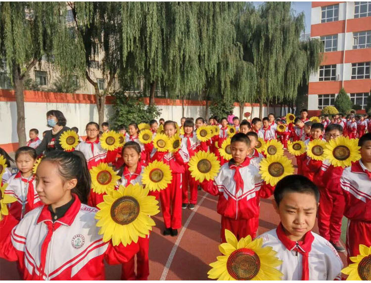 Mô phỏng hoa hướng dương ngày của trẻ em thực hiện hiệu suất đạo cụ nhảy múa tay cầm hoa hướng dương hoa giả trang trí phòng khách - Hoa nhân tạo / Cây / Trái cây cây giả trong nhà