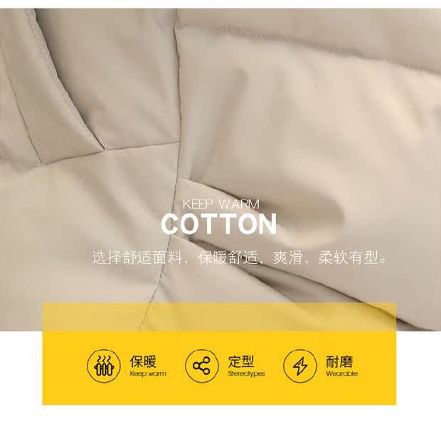 Quần áo cotton nữ 2018 mới mùa đông thời trang áo khoác lông ngắn phiên bản Hàn Quốc - Bông áo lông vũ chính hãng