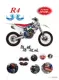 2019 North Sea Racing North Sea Lee Sword R1R2 High Mountain Cross Country 250/300/450 Xe máy làm mát bằng nước - mortorcycles