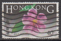1985 Hong Kong Stamp S32 Hong Kong Flower 40C Letter Sales Stamp Old Stamp