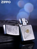 Zhibao Zippo более легкая подлинная 205 -скрабовая осенняя вода содержит прозрачный керосинопродажный подарок Zipoo Подлинные мужчины