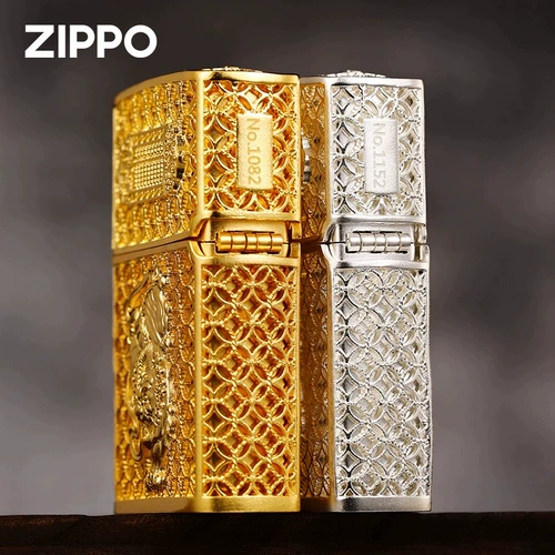 Ветрозащитная зажигалка на керосине для друга, тонкое плетение, на удачу