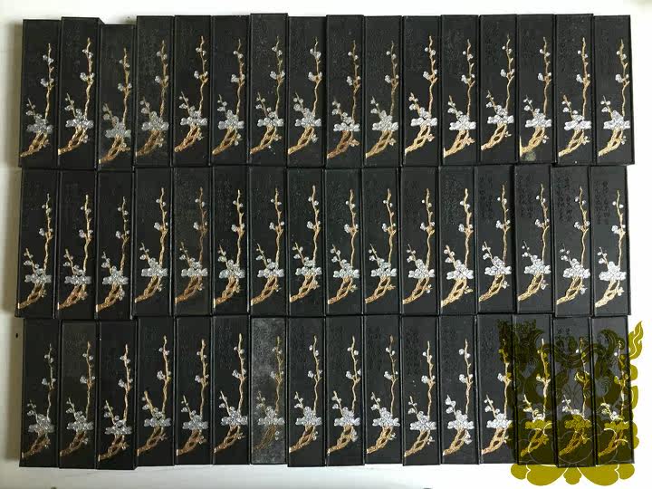 Huizhou old ink factory inventory half two pine smoke ink 