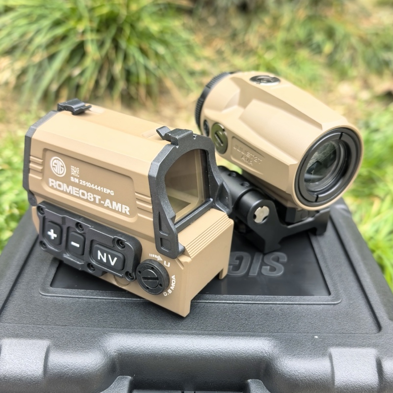 Romeo8T-Amr 1X Telescope Hk416 Accessories Outdoor True Holographic Observation Slingshot Wall Hanging Decoration Piece