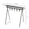 Outdoor Camping Triangular Storage Rack Ultra-Light Tactical Storage Table Folding Portable Camping Tableware Hanger