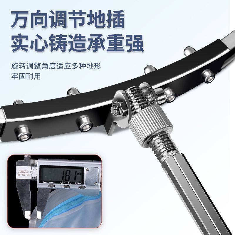 Fish Protection Net with Square Mouth, Thickened, Anti-Slip, Rubber-Coated, Quick-Drying, Anti-Hanging, for Black Pit Fishing and Wild Fishing, Fish Net Bag