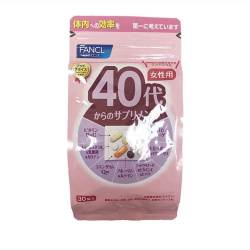 Японская точковая бесплатная доставка Новая версия Fancl Fangke Women 40-50 Generation Ladies Комплексное композитное витаминовое питание