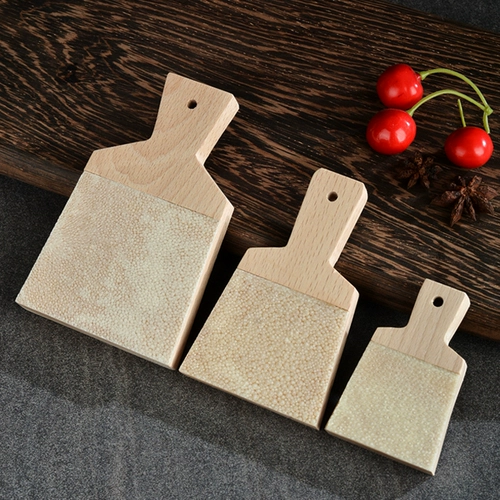 Семь -летняя старая магазин четыре цвета японская стиль кожа с кожей горчицы измельчение шлифований шлифование пандияма подсолнечник измельчение лимона потирание