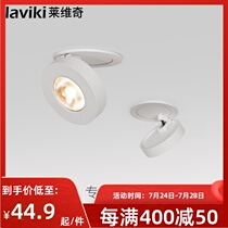 LED spot light Recessed ceiling light Aisle entrance Single light Bulls eye light Nordic background wall hole Downlight Weevil light