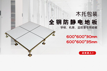 Factory direct all steel anti-static floor machine room power distribution room 600*600 overhead raised floor steel floor