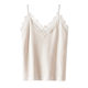 White lace vest women's thin knitted sleeveless bottoming suit small suspenders with foreign style sexy v-neck top