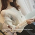 Mùa thu 2018 phiên bản Hàn Quốc của những chiếc áo sơ mi dài tay mới rỗng, áo len mỏng, áo len nữ ngắn thời trang công sở nữ Đan Cardigan
