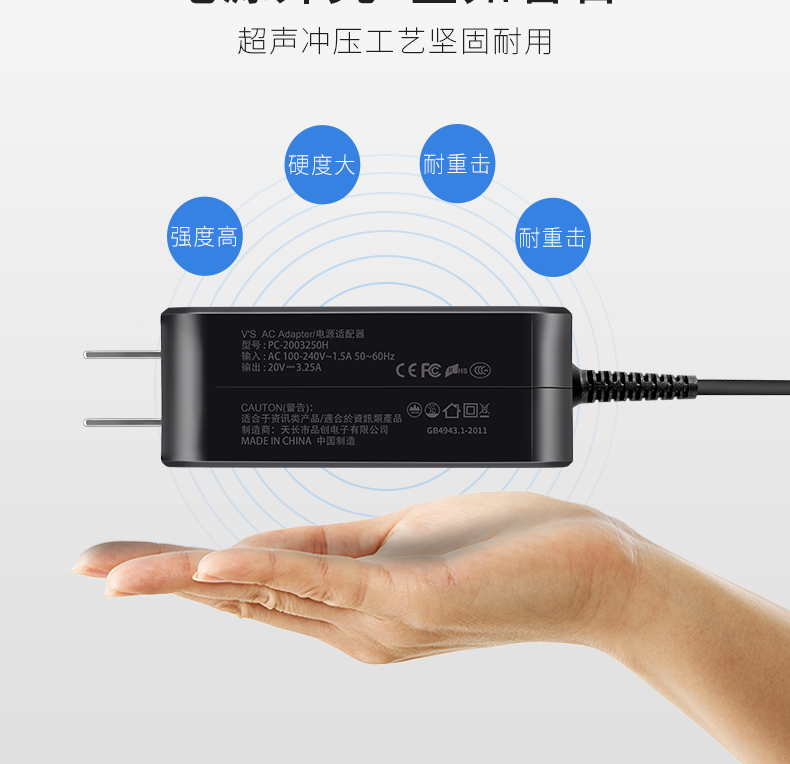 hiệp hội mới ít vs Air13 15Pro YOGA710 510s 310s310 sạc adapter sạc 65W20v3.25a máy tính 20v3.25a cáp - Phụ kiện máy tính xách tay túi đựng laptop hp