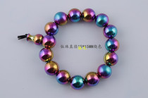 Titanium brother top grade upgrade pure handmade boutique high-grade bracelet titanium beads high purity titanium beads anti-fatigue round beads
