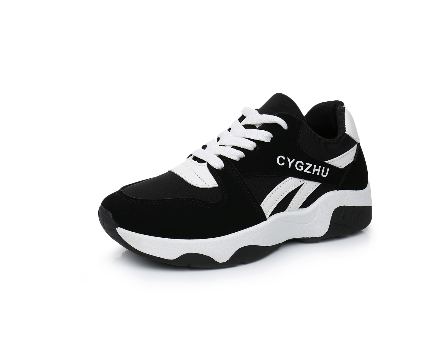 summer-new-women-s-shoes-korean-leather-single-slope-heel-breathable