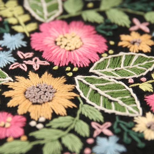 Набор материалов, лента, «сделай сам», с вышивкой, европейский стиль