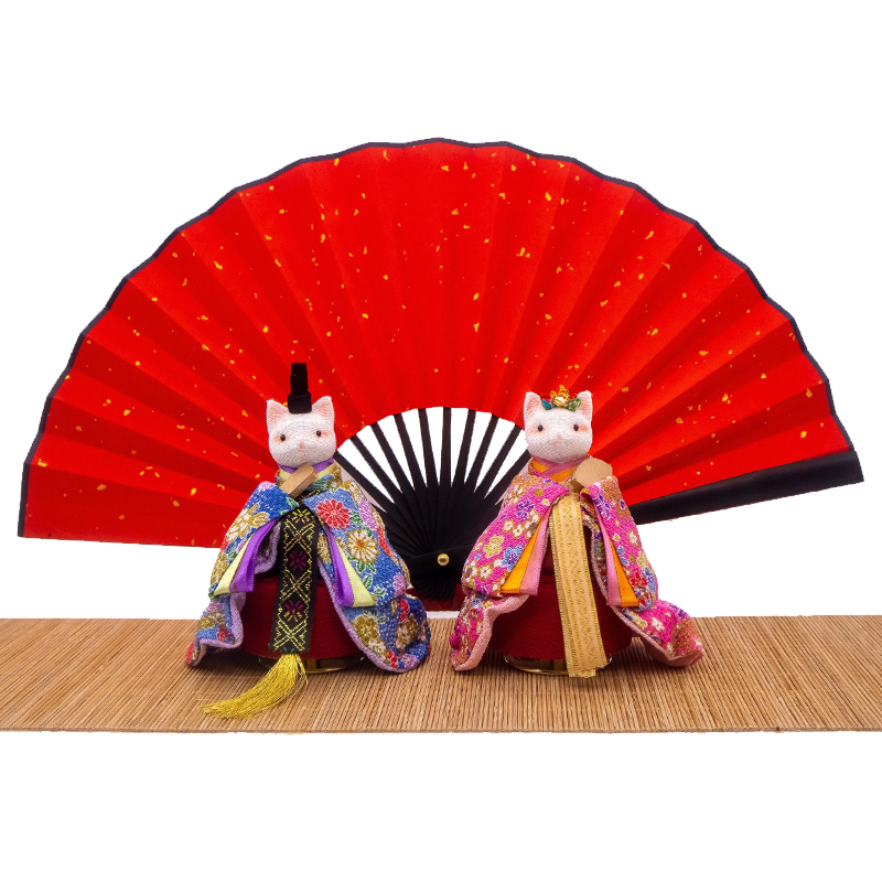 Japan Otaru music box Music box Lucky cat wedding gift to send a new girlfriend girl high-end practical pair