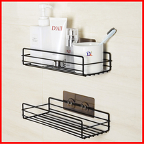  Punch-free bathroom shelf Bathroom toilet sink Toilet toothbrush storage basket Wall-suction wall-mounted rack