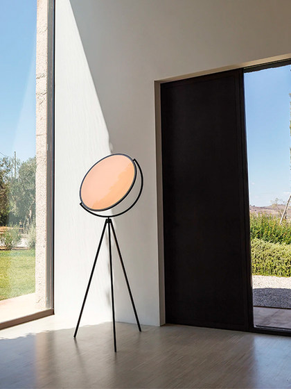 Italian Superoon Floor Lamp, Personalized Living Room and Study Room Dimmable Led Atmosphere Floor Lamp