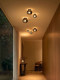 German Luna Sogno Glass Ceiling Lamp Designer Model Light Luxury Minimalist Entryway Hallway Balcony Ceiling Light